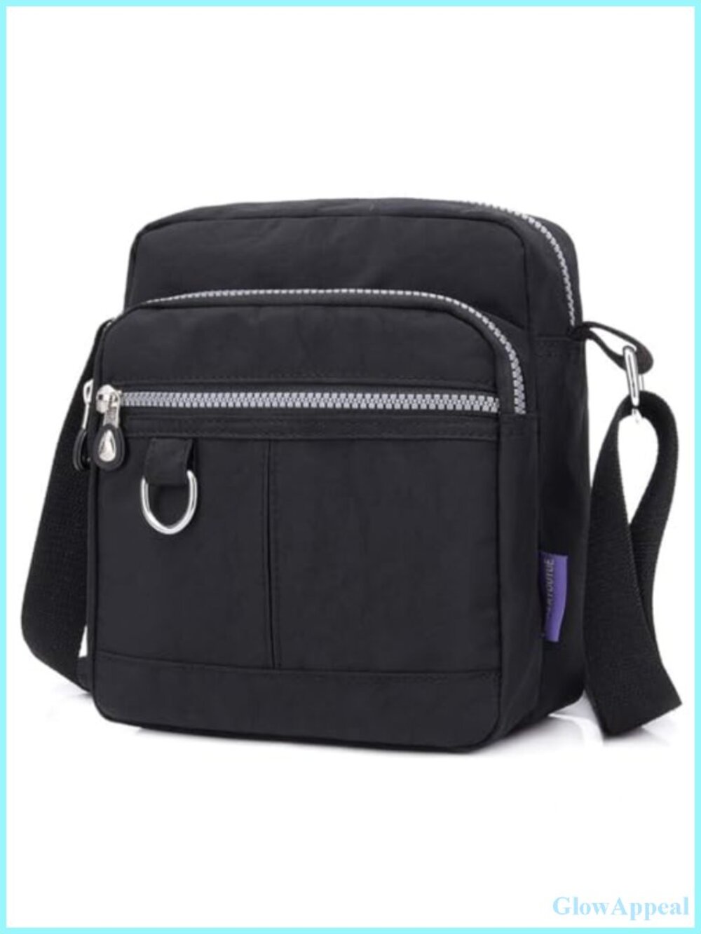 Nylon Waterproof Crossbody Bag Lightweight Travel Shoulder Purse